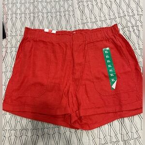 Briggs New York High Waist Scarlet Shorts -XL